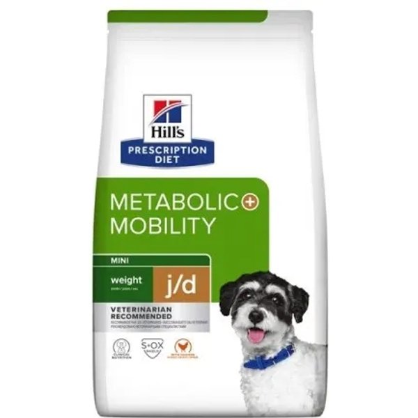 Hill's Prescription Diet Metabolic + Mobility Mini J/D - Cibo Secco Per Cani 1 Kg-image