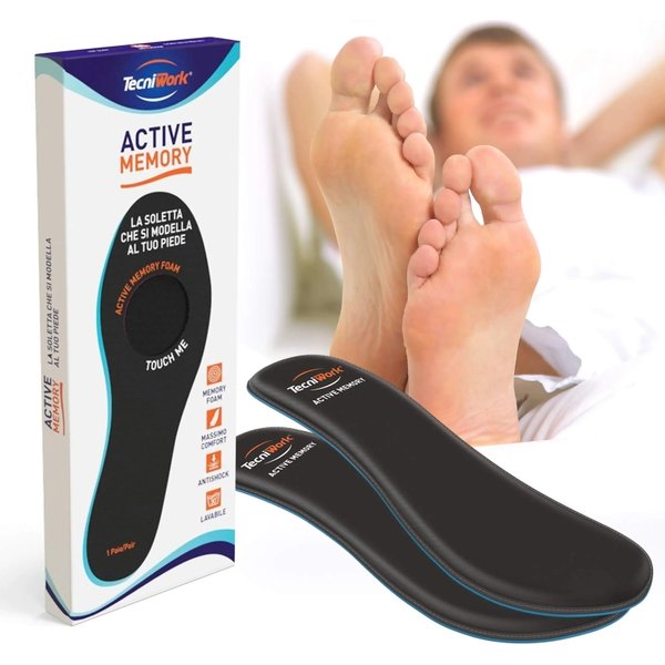 Active Memory - Solette Con Memory Foam - Taglia 42-image