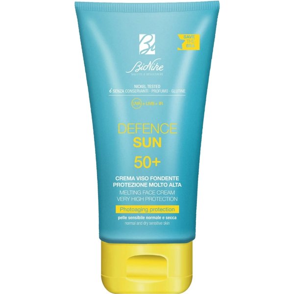 Bionike Crema Solare Viso 50+ SPF Fondente Defence Sun Protezione Molto Alta 50 Ml-image