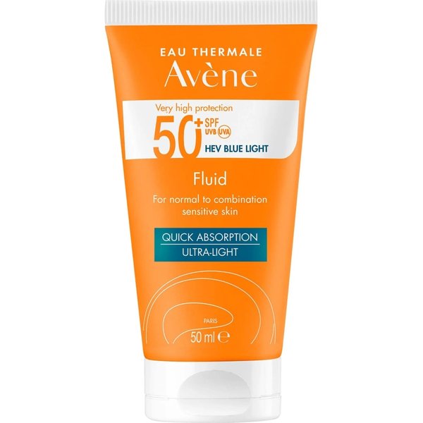 Pierre Fabre Avene Crema Solare Viso 50+ Spf Fluido Protezione Molto Alta 50 Ml-image