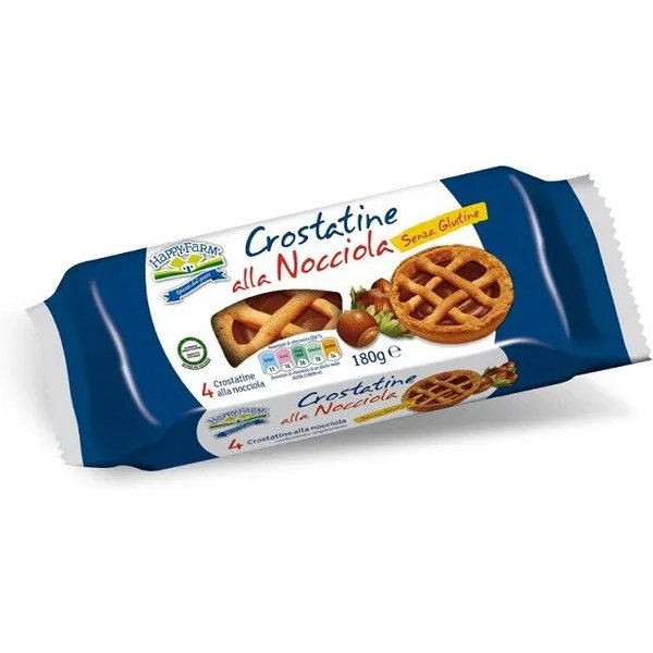 Happy Farm Crostatine Alla Nocciola 180 G-image