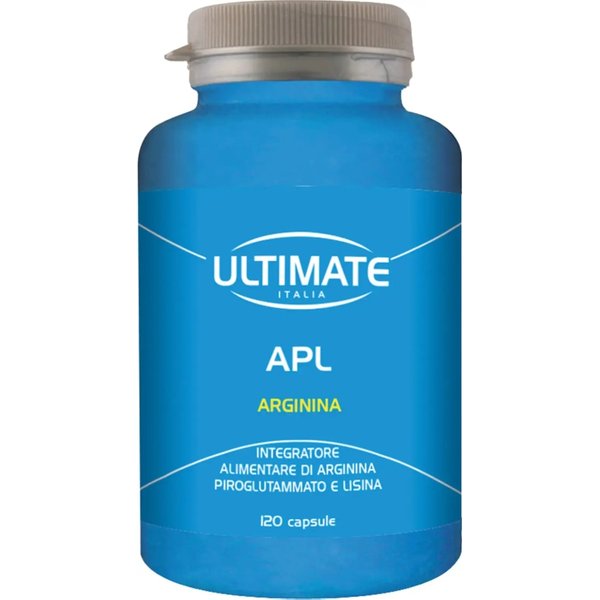 Ultimate Italia Apl 120 Capsule - Integratore Di Arginina Piroglutammato E Lisina-image