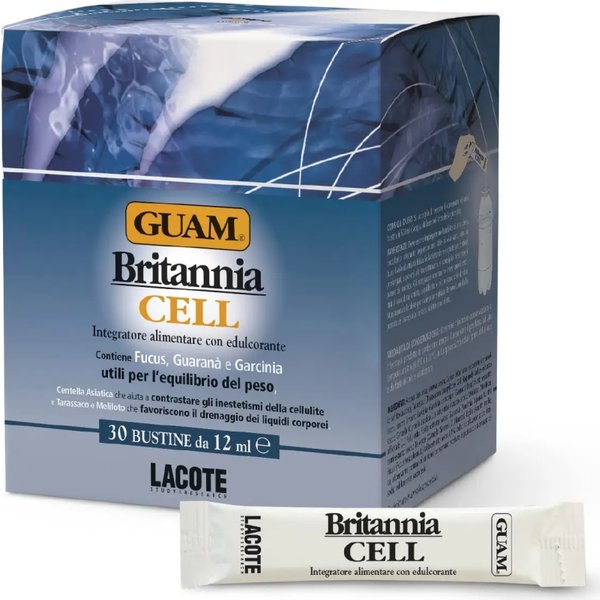 Guam Britannia Cell 30 Bustine - Integratore Per La Perdita Di Peso-image
