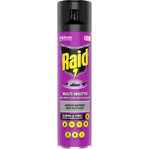 Raid Multi-Insetto - Spray Anti-Insetto 400 Ml-image