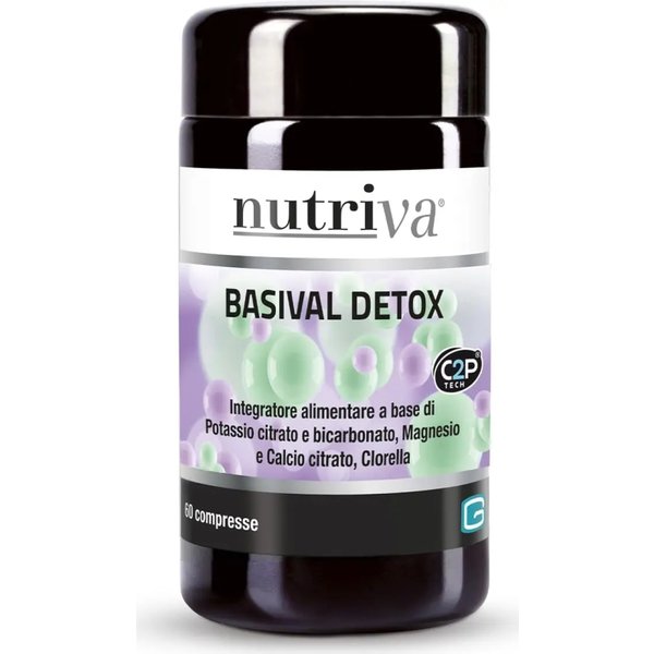 Nutriva Basival Detox 60 Compresse - Integratore Depurativo-image