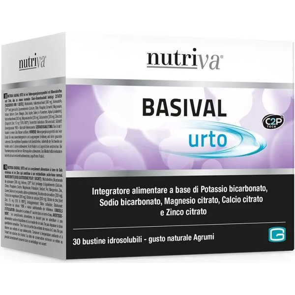 Nutriva Basival Urto 30 Bustine - Integratore Antiossidante-image