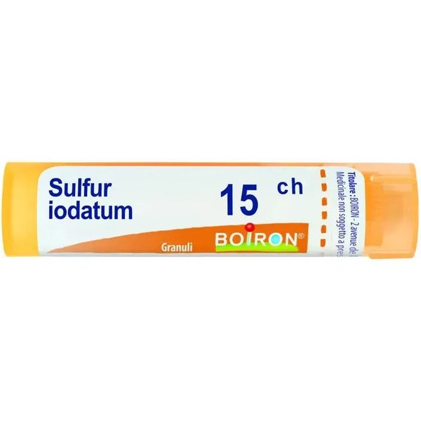 Boiron Sulfur Iodatum 15CH - Farmaco Omeopatico 4 Gr Granuli Multidose-image