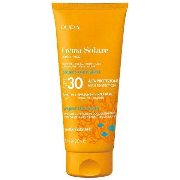 Pupa Crema Solare 30 SPF Viso E Corpo Protezione Alta 200 Ml-image