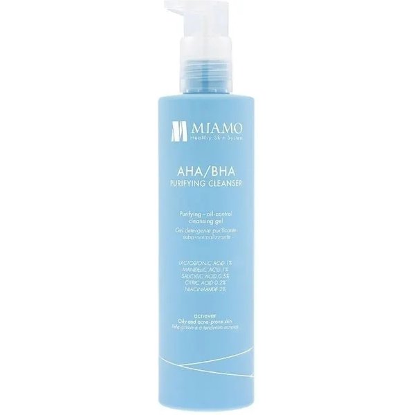 Medspa Miamo Aha / Bha Purifying Cleanser Acnever - Gel Detergente Purificante Per Pelle Grassa 250 Ml-image