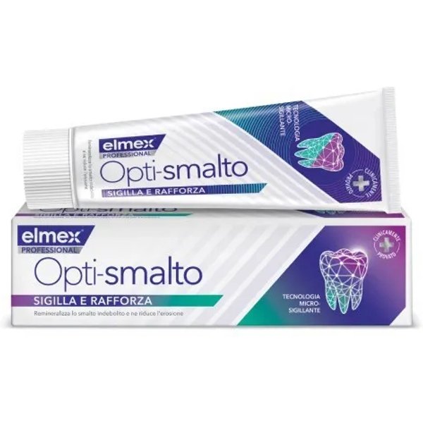 Elmex Professional Optismalto - Dentifricio Rimineralizzante 75 Ml - Nuova Formula-image