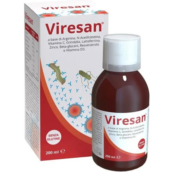 Viresan 200 Ml - Integratore Per Le Prime Vie Respiratorie-image