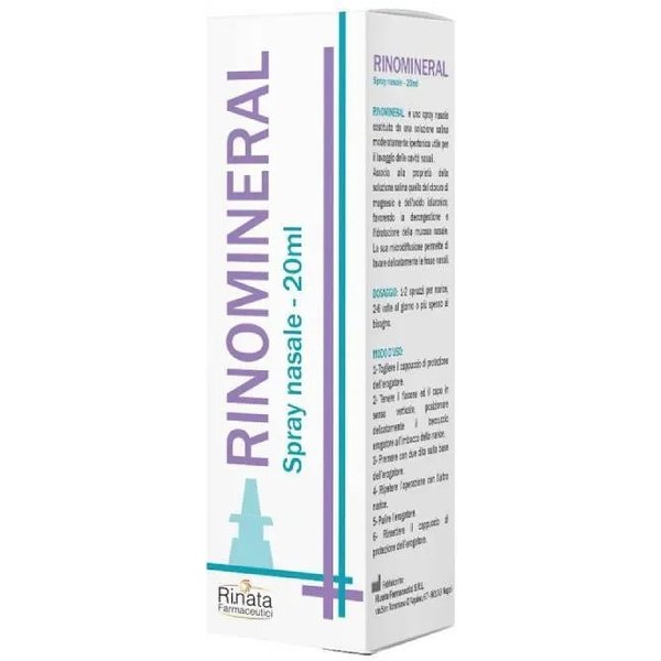 Rinomineral Spray Nasale - Per L'igiene Nasale 20 Ml-image