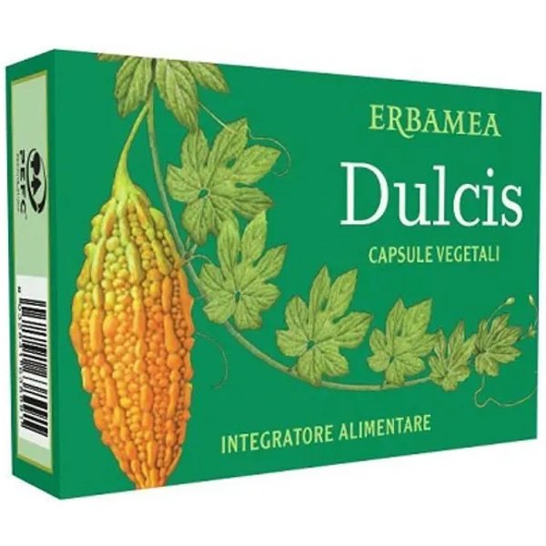 Erbamea Dulcis 30 Capsule - Integratore Per Il Metabolismo Dei Carboidrati-image