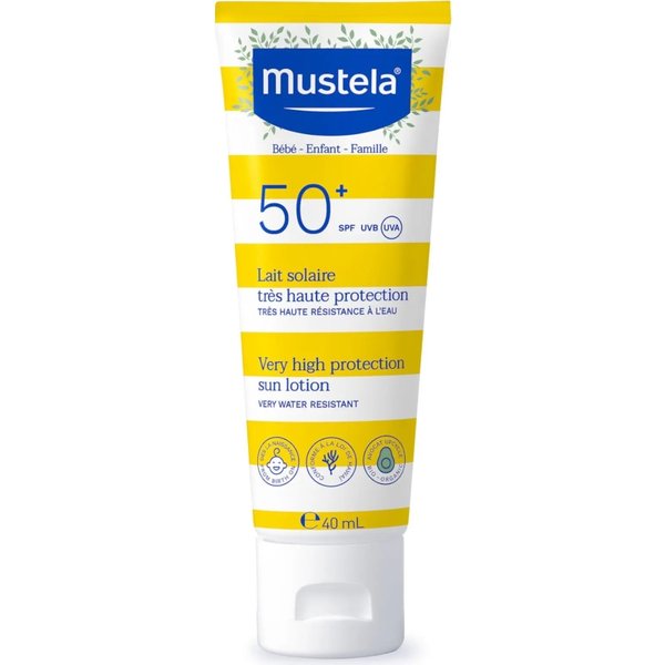 Mustela Crema Solare Bambini 50+ SPF Latte Bebè Protezione Molto Alta 100 Ml-image