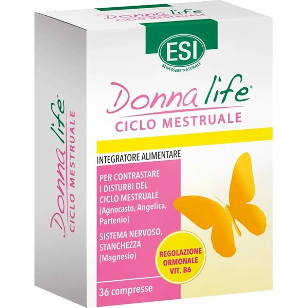 ESI Donna Life Ciclo Mestruale 36 Compresse - Integratore Per La Donna-image