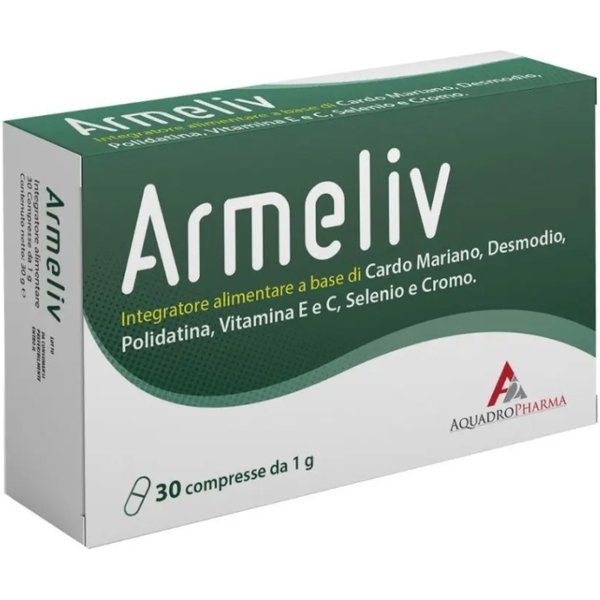 Armeliv 30 Compresse - Integratore Per La Funzione Digestiva-image
