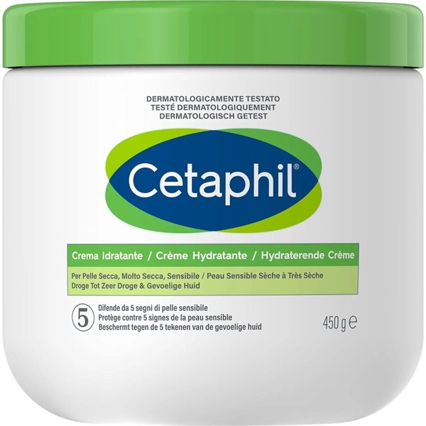 Cetaphil Crema Idratante Per Pelle Secca Molto Secca E Sensibile 450 Gr-image