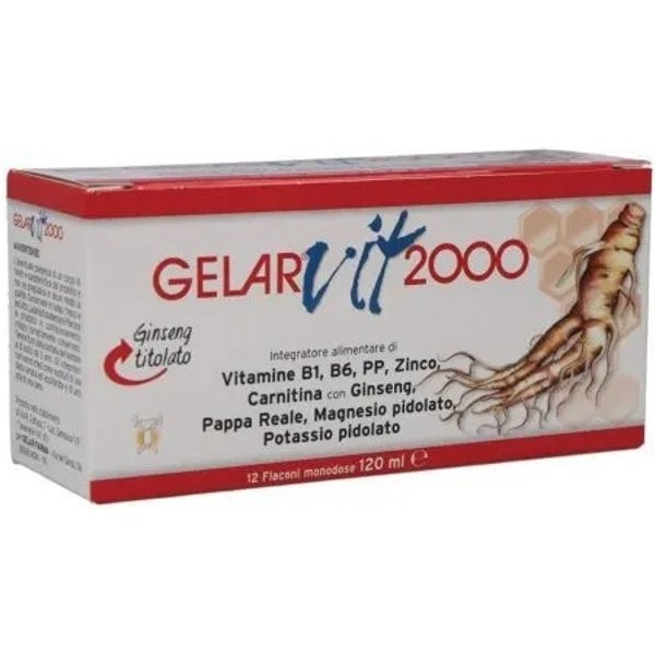 Gelarvit 2000 - Integratore Per L'energia 28 Flaconcini-image