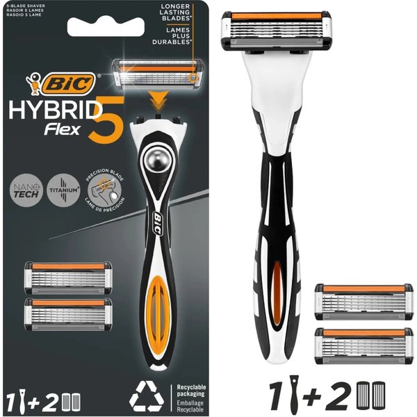 Bic Flex 5 Hybrid - Rasoio Manuale-image