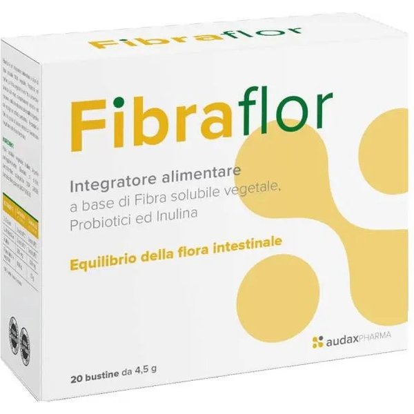 Fibraflor 20 Bustine - Integratore Per L'equilibrio Della Flora Intestinale-image