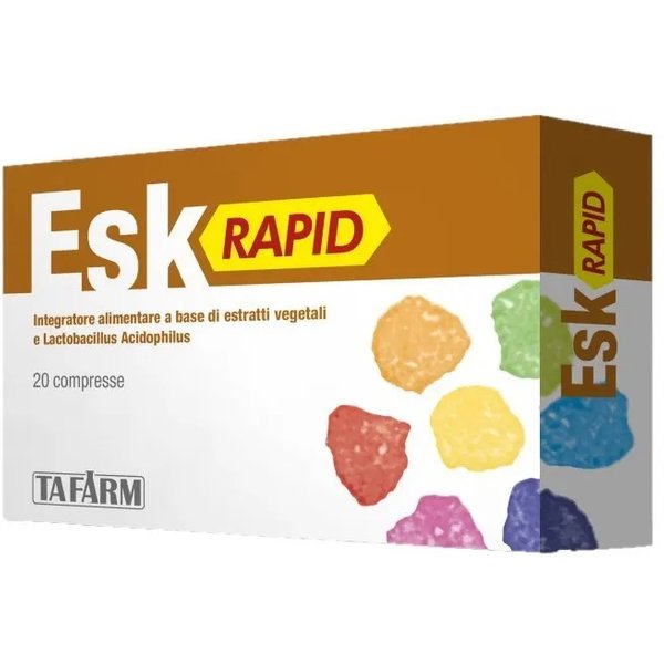 Esk Rapid 20 Compresse - Integratore Per Il Benessere Intestinale-image
