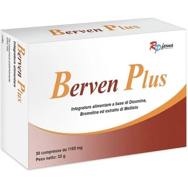 Berven Plus 30 Compresse - Integratore Per Il Microcircolo-image
