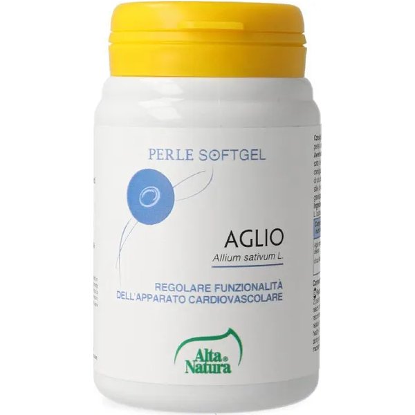 Alta Natura Aglio 100 Perle Softgel - Integratore Per Il Sistema Cardiocircolatorio-image