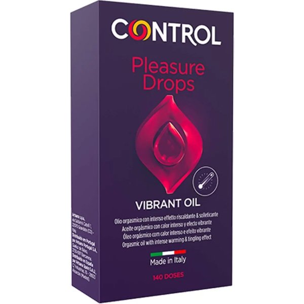 Control Vibrant Oil Pleasure Drtops - Olio Intimo Idratante 10 Ml-image