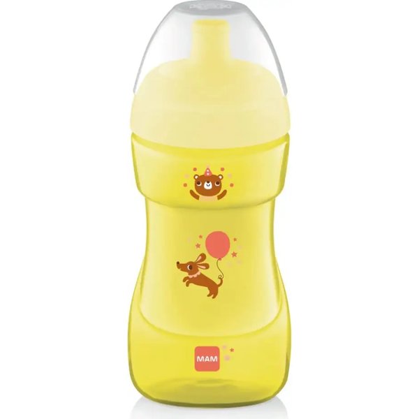 MAM Sports Cup - Tazza Antigoccia Per Bere Da 330 Ml Colore Sorbet Green-image