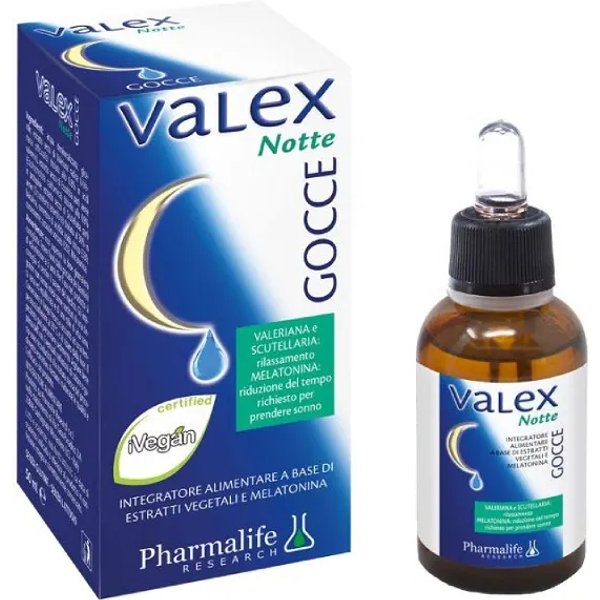 Valex Notte Gocce 50 Ml - Integratore Per Il Sonno-image
