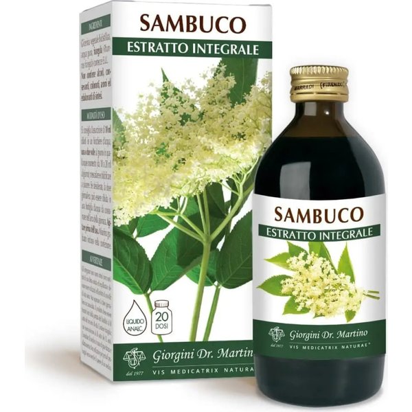 Sambuco 200 Ml - Integratore Per Le Vie Respiratorie-image