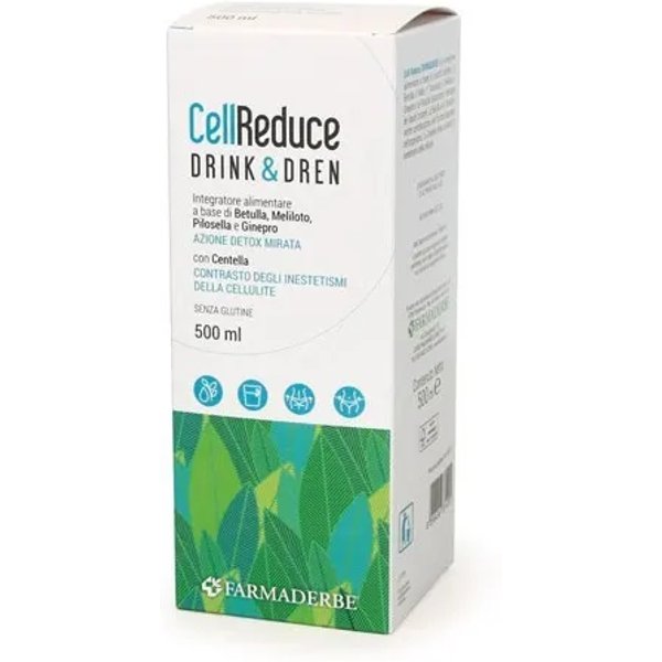 Cell Reduce Drink&Dren 500 Ml - Integratore Drenante-image