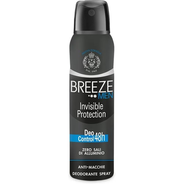 Breeze Men Invisible Protection - Deodorante Spray 150 Ml-image