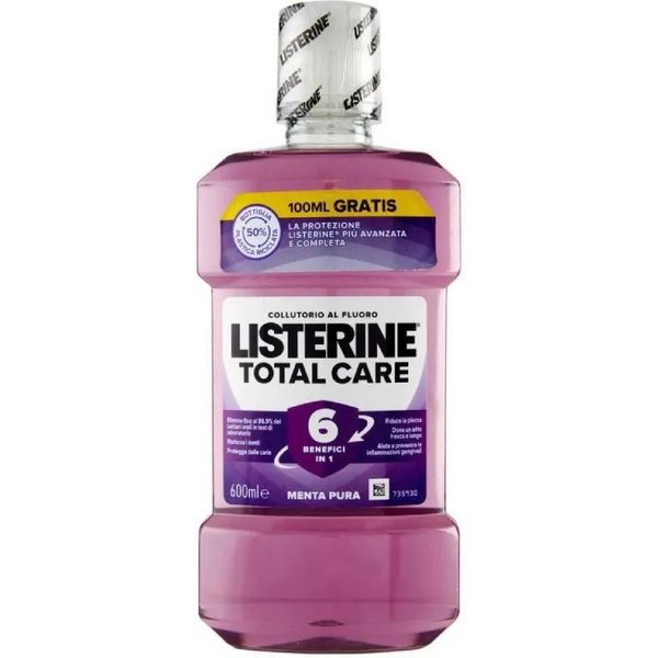 Listerine Total Care - Collutorio Gusto Delicato 600 Ml-image