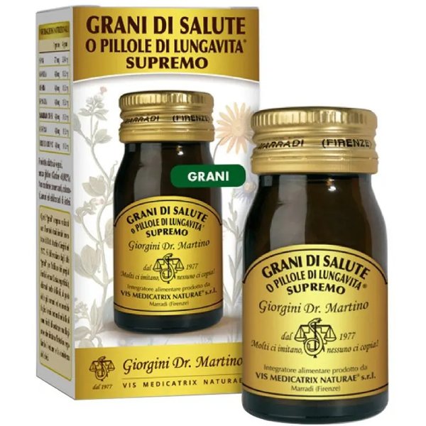 Grani Di Salute O Lungavita Supremo 90 Gr - Integratore Per Il Transito Intestinale-image