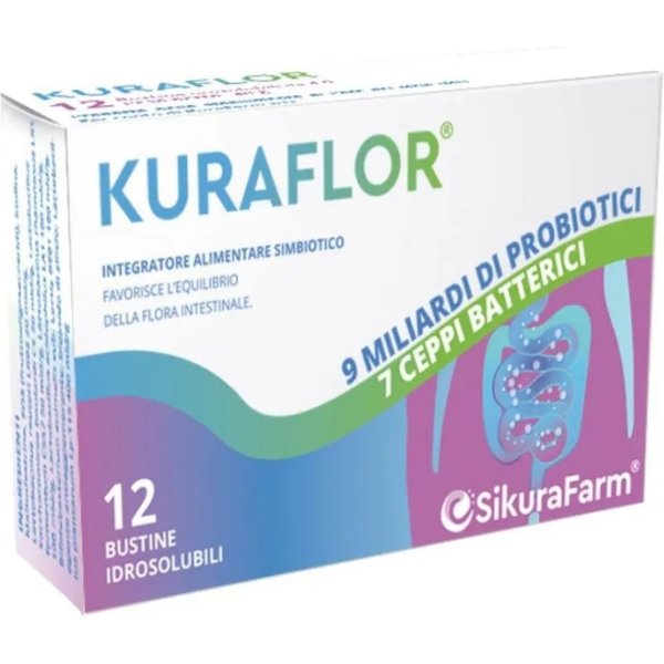 Kuraflor 12 Bustine - Integratore A Base Di Probiotici-image