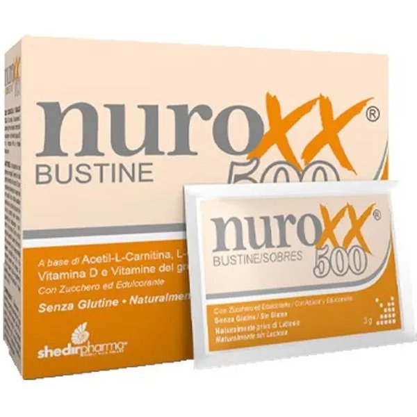 Nuroxx 500 - Integratore Per Il Sistema Nervoso 20 Bustine-image