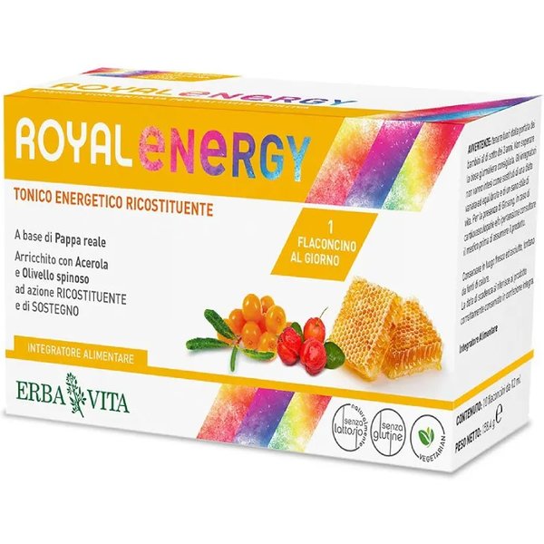 Royal Energy 10 Flaconcini - Integratore Tonico Energetico Ricostituente-image