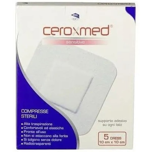 Ceroxmed Cerotti Dress Delicati - 5 Cerotti Per Pelli Sensibili 10 Cm X 10 Cm-image