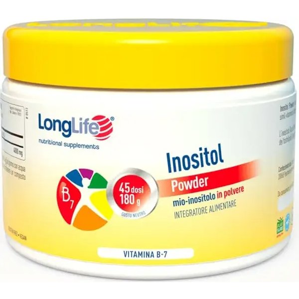 Longlife Inositol Powder 180 G - Integratore Di Inositolo-image