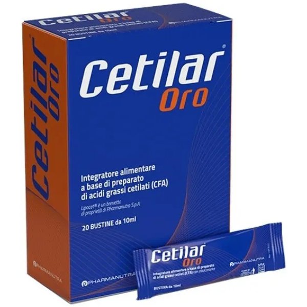 Cetilar Oro 20 Stick Da 10 Ml - Integratore Per L'apparato Muscolo Scheletrico-image