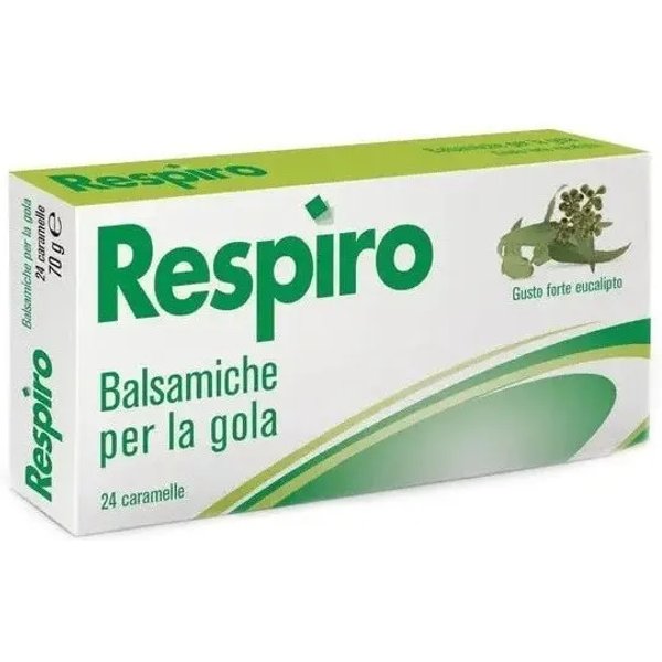 Montefarmaco Respiro - 24 Caramelle Balsamiche Eucalipto-image