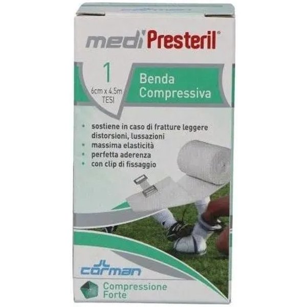 Medipresteril Benda A Compressione Forte - 6X450 Cm-image