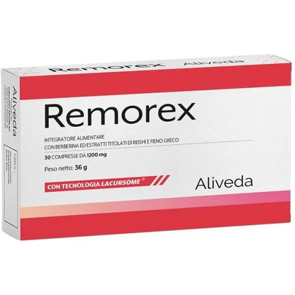 Remorex 30 Compresse - Integratore Per Il Colesterolo-image
