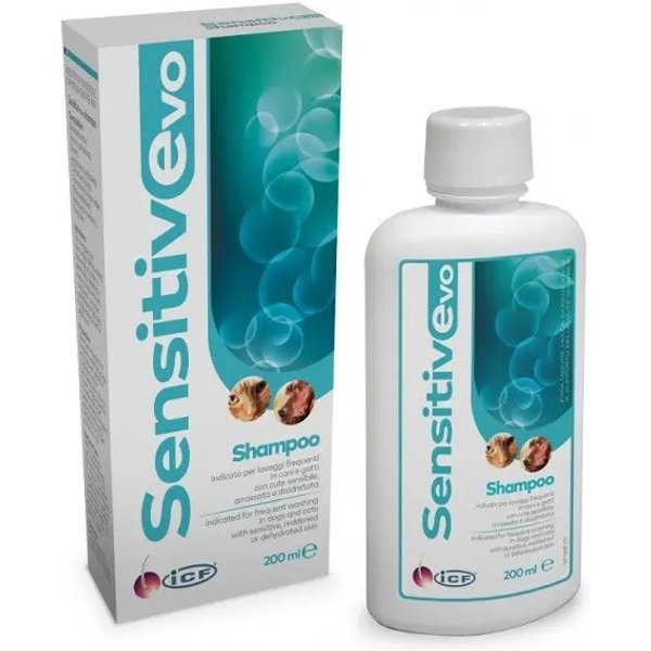 I.C.F. Sensitiv Evo 200 Ml - Shampoo Per Cani E Gatti-image