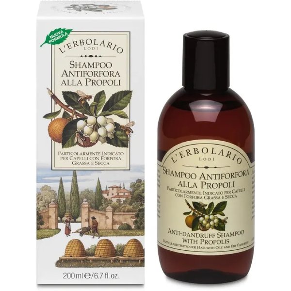 L Erbolario Shampoo Antiforfora Alla Propoli 200 Ml-image