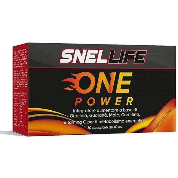 Snellife One Power 10 Flaconcini - Integratore Acceleratore Del Metabolismo-image