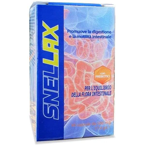 Snellax 30 Capsule - Integratore Per Il Transito Intestinale-image