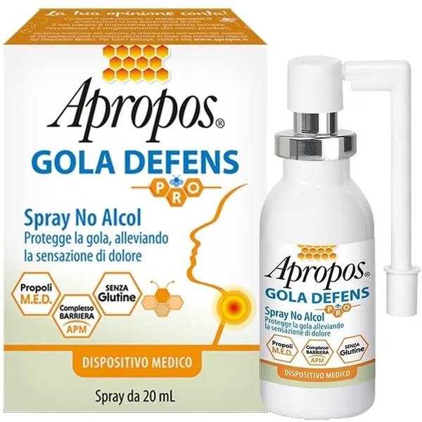 Apropos Gola Defens Pro Spray No Alcol 20 Ml-image