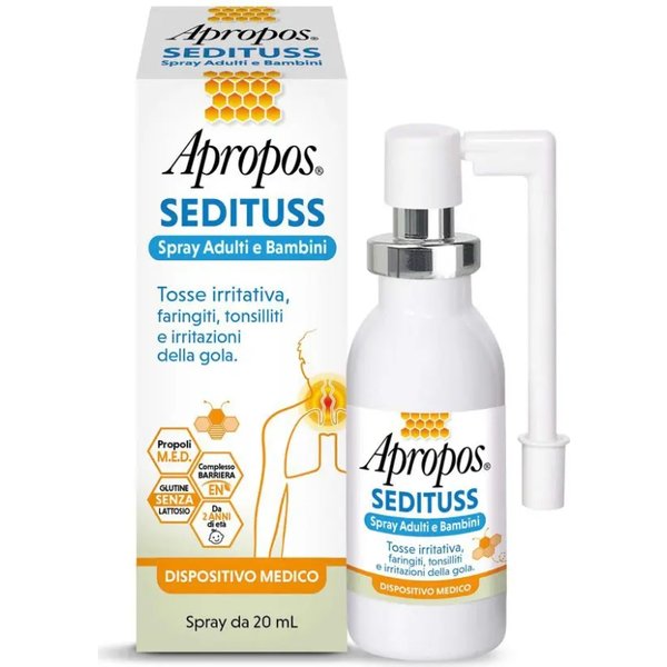 Apropos Sedituss Spray Adulti E Bambini - Per Tosse Irritativa 20 Ml-image